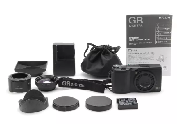 [TOP MINT w/ GW-1 GH-1 ] Ricoh GR Digital 8.1MP  Compact Digital Camera JAPAN 2