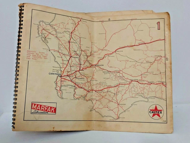 1948 CALTEX SEASONAL Booklet of - 1948 Caltex Seasonal Booklet Of 11 Maps Of.webp