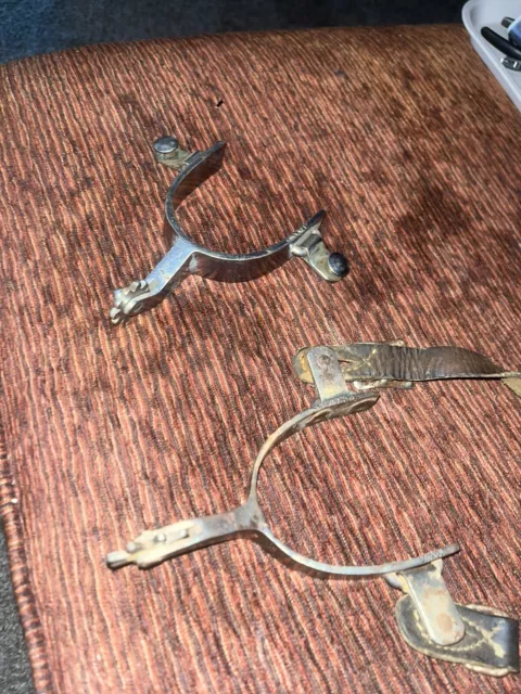 Vintage Pair of Crockett Spurs