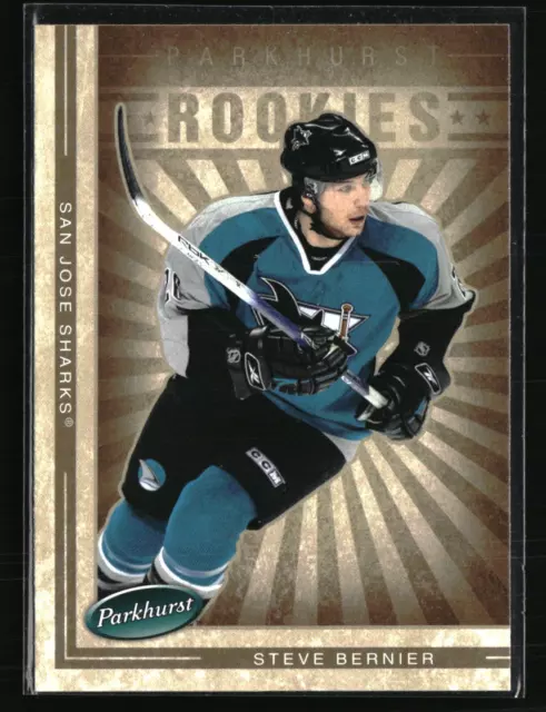 Steve Bernier 2005 Parkhurst #662  Hockey Card