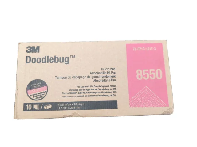 3M 8550 Doodlebug Stripping Pad - 10 Pack