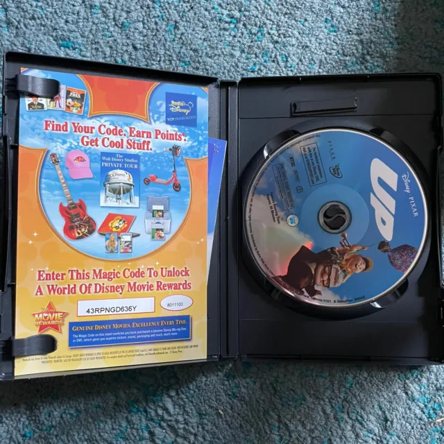 Up DVD 2009 Walt Disney Pixar Animated Movie Classic 3