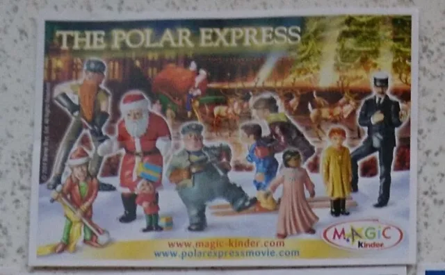 SUCHEN Sie jeweils 2 BPZ "The Polar Express" 2004 UK aus der Liste aus!