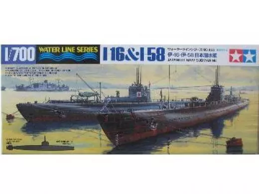 TAMIYA 31453 1:700 Japanese Navy Submarine - I-16 &amp; I-58