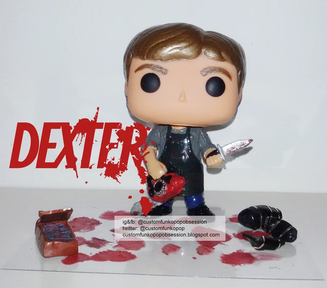 DEXTER CUSTOM FUNKO pop DEXTER MORGAN Michael Hall EUR 59,00