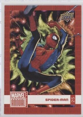 2020-21 Upper Deck Marvel Annual Fractal Set 100 Cards Spider-man Morales Venom