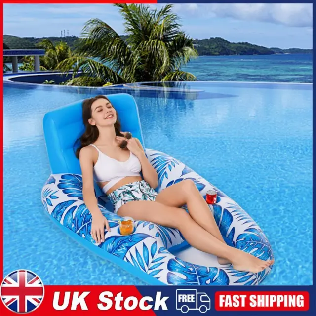 Floating Boat Lounge Portable Water Air Mattresses PVC for Adults and Children