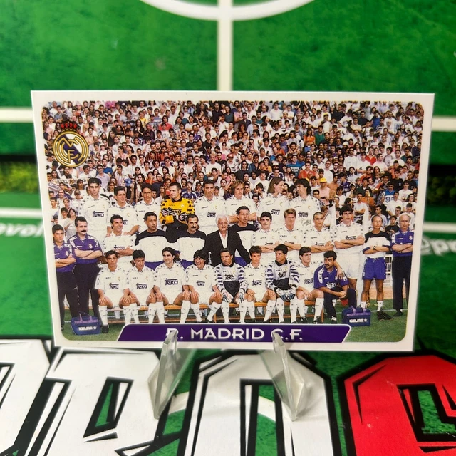 Carte Mundicromo Michel - Real Madrid - Liga 1995-96 - Fichas De La Liga - État Proche Neuf