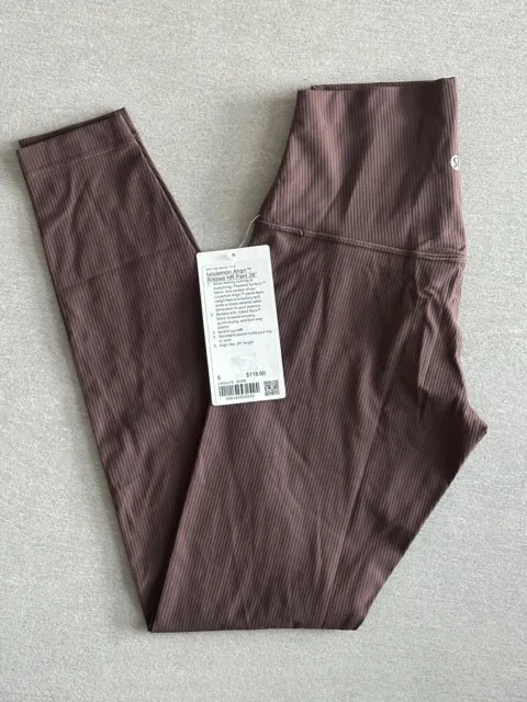 NWT Lululemon Align Pant Size 4 Green Twill 25 Sold Out!