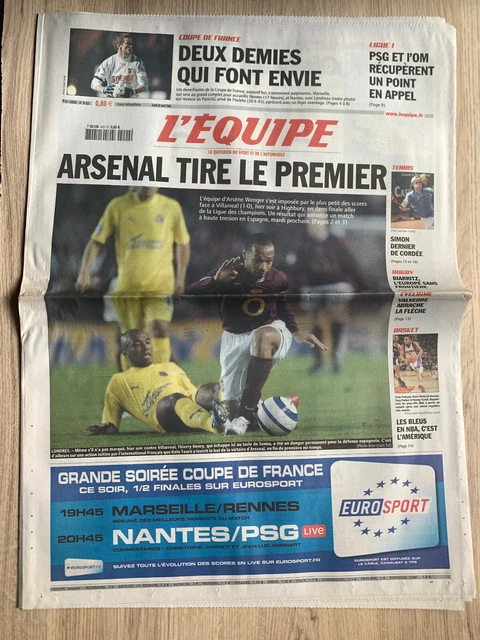 L'Equpe Journal 17/04/1986 - Cyclsme Fgnon vanqueur de la Flèche