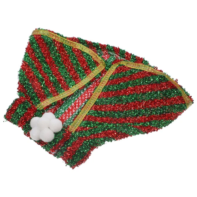 Capa de gato fiesta de Navidad, disfraz de perro cómodo, disfraz decorativo de gato,