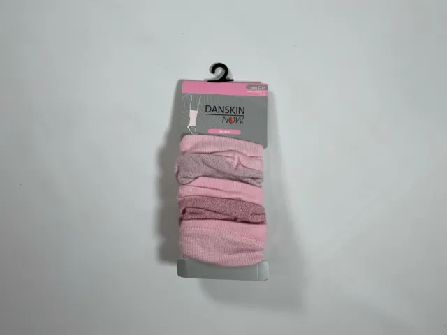 Danskin Now Pink Shimmer Leg Warmers (1 Pair) NEW! NWT