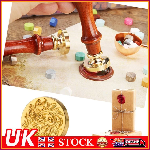 Special-shaped Fire Paint Head Retro 3D Relief Stamps Head for Wedding Card (G)