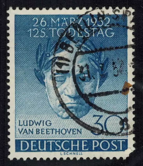 Germany Scott 9N80 Used missing perforation bottom right