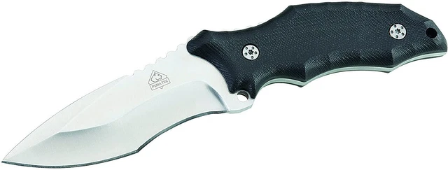 Puma TEC Gürtelmesser Stahl AISI 420 Daumenrampe Kunststoff-Griff