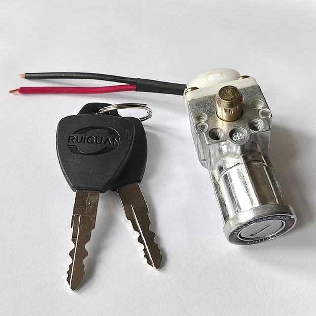 BIG HEAD TYPE E-Bike Ignition On/Off Key Switch Heavy Load Electric ...
