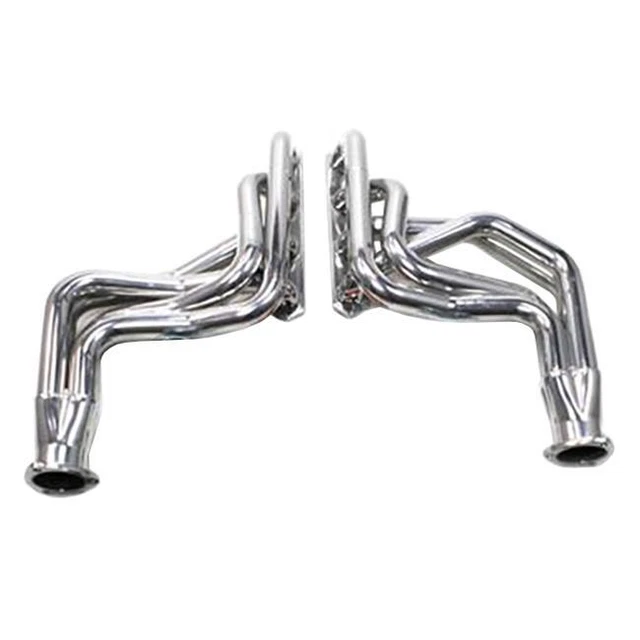 Doug's Headers D623 Headers Full-L Steel Silver Ceramic Coated SAP Port Ford SB
