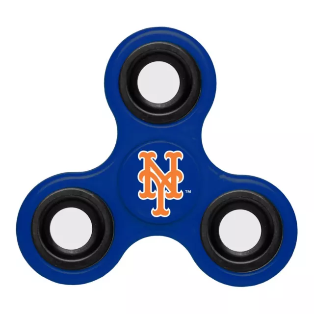 New York Mets MLB Blu Three Way Diztracto Antistress Mano Girevole