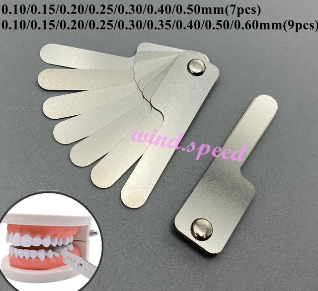 DENTAL INTERPROXIMAL REDUCTION Gauge Ruler Measure IPR System ...