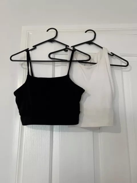 Kookai crop top bundle, size 1