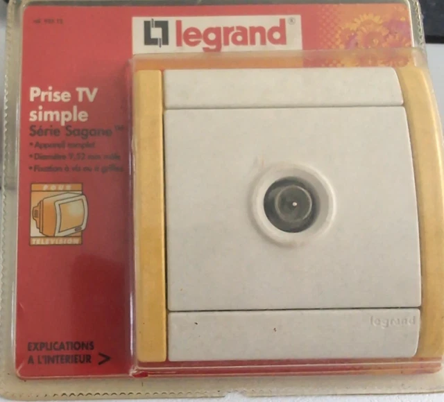 Répartiteur Splitter Antenne TV 2 Sorties - Fréquence 5-862MHz - Gain 3.7dB - Comme Neuf