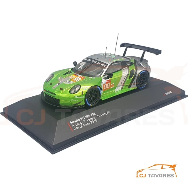 Miniature IXO 1/43 Porsche 911 RSR - Vainqueur LMGTE Pro 24H Le Mans 2022 - Neuve