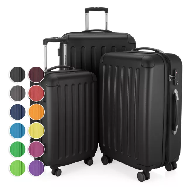 HAUPTSTADTKOFFER - Spree - Set def 3 Valises Bagages Trolley rigide S M & L