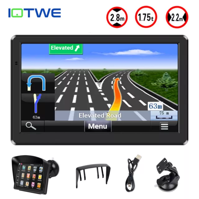 IOTWE Navigatore satellitare per auto camion 7 pollici con aggiornamento gratu