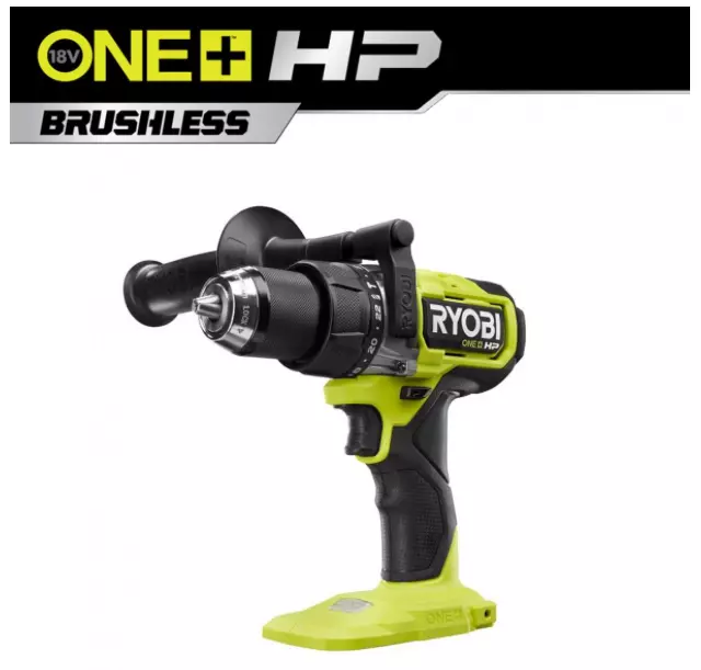 RYOBI ONE+™ HP 18V Brushless Cordless Hammer Drill 1/2"     *95Nm**