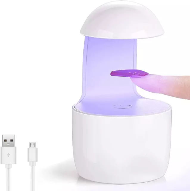 5 W Mini Lampe À Ongles UV Pour Vernis À Ongles En Gel, Lampes UV LED USB Portab