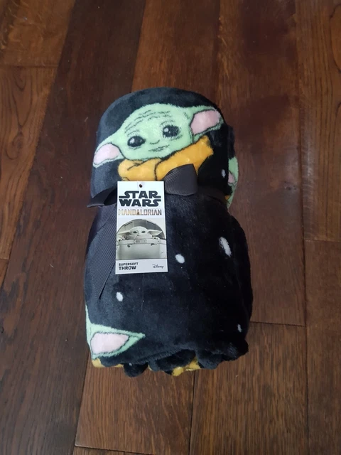 Disney Star Wars Black Supersoft Throw nuovo grande regalo di Natale
