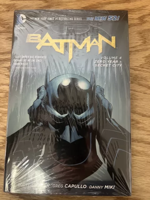 Batman Volume #4 Zero Year Graphic Hardcover Brand New In Wrapper Clean Copy