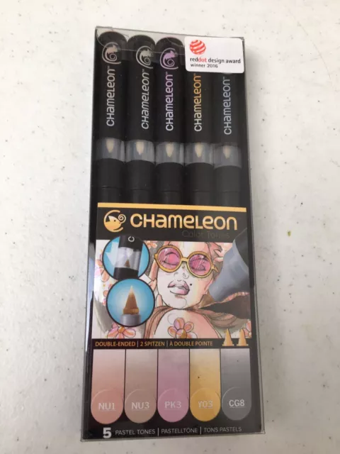 CHAMELEON PEN SET - pastel tones BNIB