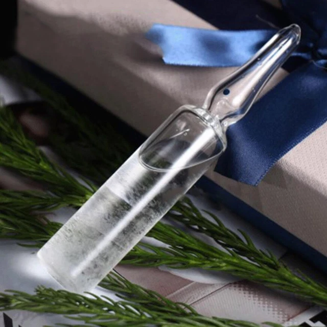 Glass Weather Forecaster Liquid Barometer Predictor Desktop Weather Glass 30ml