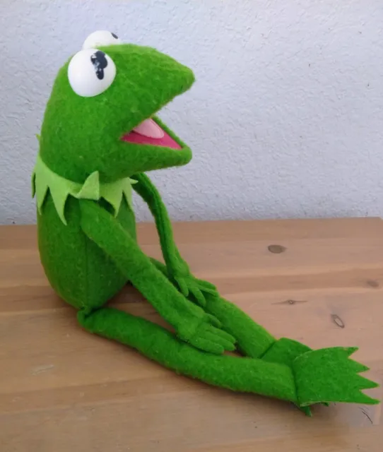 Vintage 1976 Fisher Price #850 Kermit the Frog 18” Stuffed Plush Doll Jim Henson