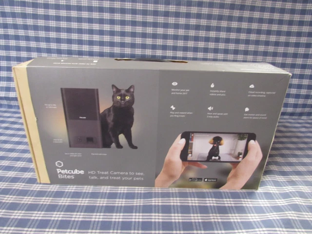 Petcube Bites Wi-Fi Pet Camera and Treat Dispenser (Brand New) FREE SHIPPING