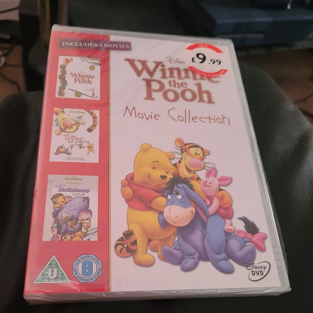 DISNEY WINNIE THE Pooh Movie Collection Trilogy Dvd Brand New Still Disney winnie the pooh movie collection trilogy dvd brand new still