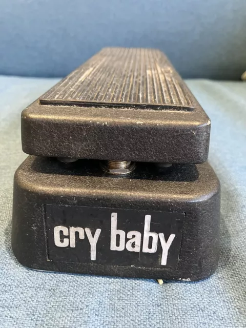 Roadworn JIM Dunlop GCB95 Cry Baby Wah Wah Guitar Effects Pedal - Black
