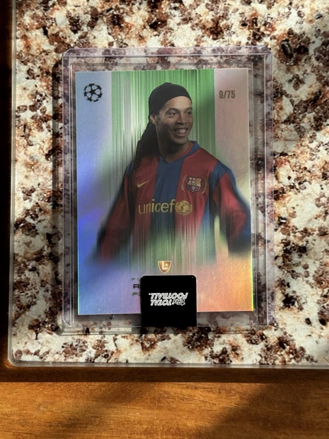 Topps TOTAL FOOTBALL ロナウジーニョ　1/1 TOPPS TOTAL FOOTBALL 1/1 Ronaldinho EUR 700,00 - PicClick DE