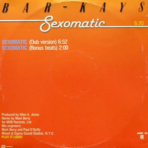 Bar-Kays - Sexomatic (Vinyl) 2