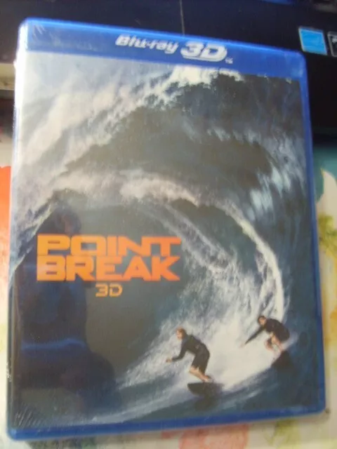 Point Break 3D~2015 New Sealed Blu-Ray 3D~Teresa Palmer Luke Bracey Edgar Ramire