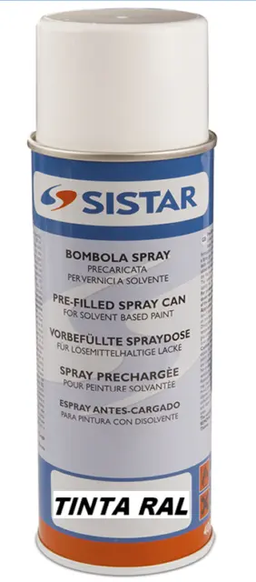 Color Ral Pintar Lechler Espray Poder de Aerosol Liso Multiuso Interior 400ML