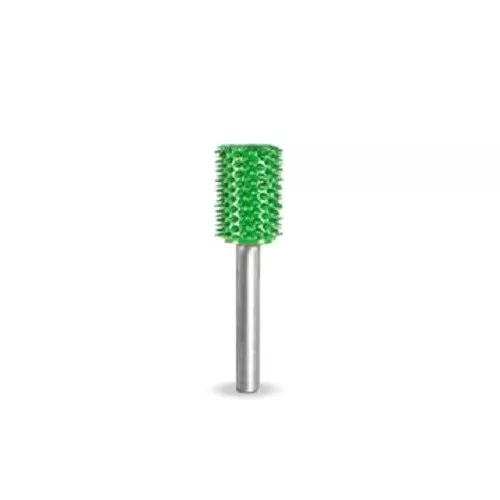 SABURR TOOTH 1/2" Cylinder Burr Bit Coase (Green) - 1/8" Shank - 18C14SE-50