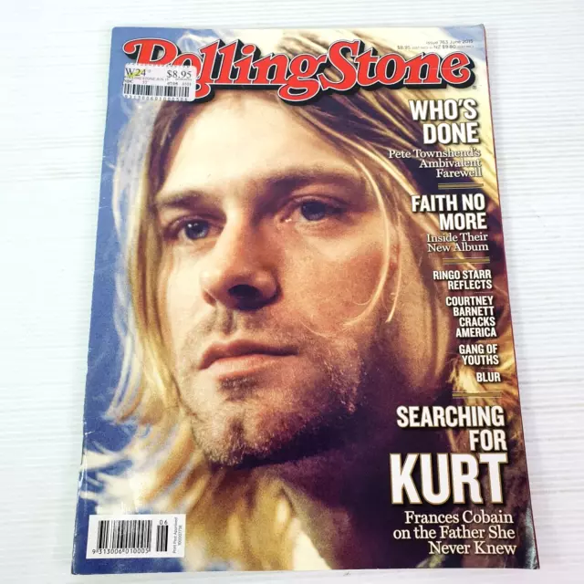 Rolling Stone Australia Magazine - Kurt Cobain Issue763 June 2015 Music Artists