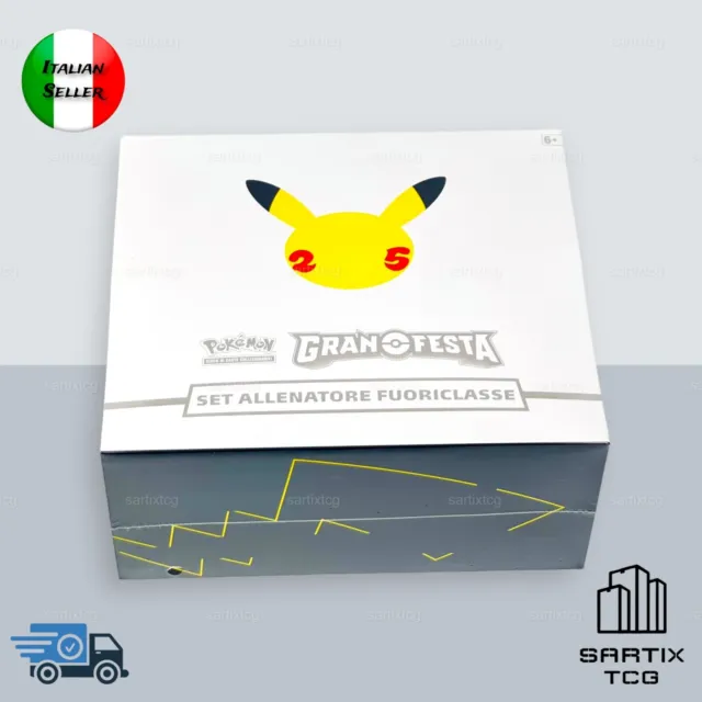 Pokemon Set Allenatore fuoriclasse Granfesta Anniversario  25TH Elite Trainer 3