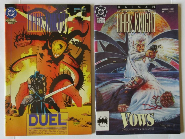 Batman Legends of the Dark Knight Annual #1 (1991), Annual #2 (1992) DC