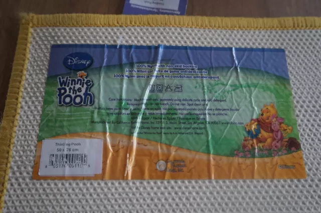 Brand New Disney Winnie The Pooh Rug Carpet 50X76 Cm 100% Nylon Made In Egypt 2