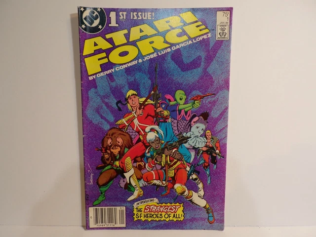 ATARI FORCE#1 DC Comic Book January 1984
