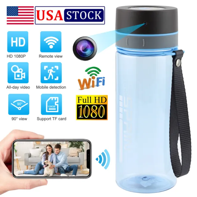 WiFi 1080P HD Hidden Outdoor Sport Bottle Camera Security Spy Video Recorder Cam