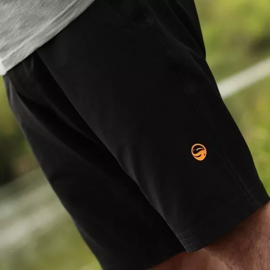 Guru Black Cargo Logo Match Course Fishing Shorts Clothing - All Sizes